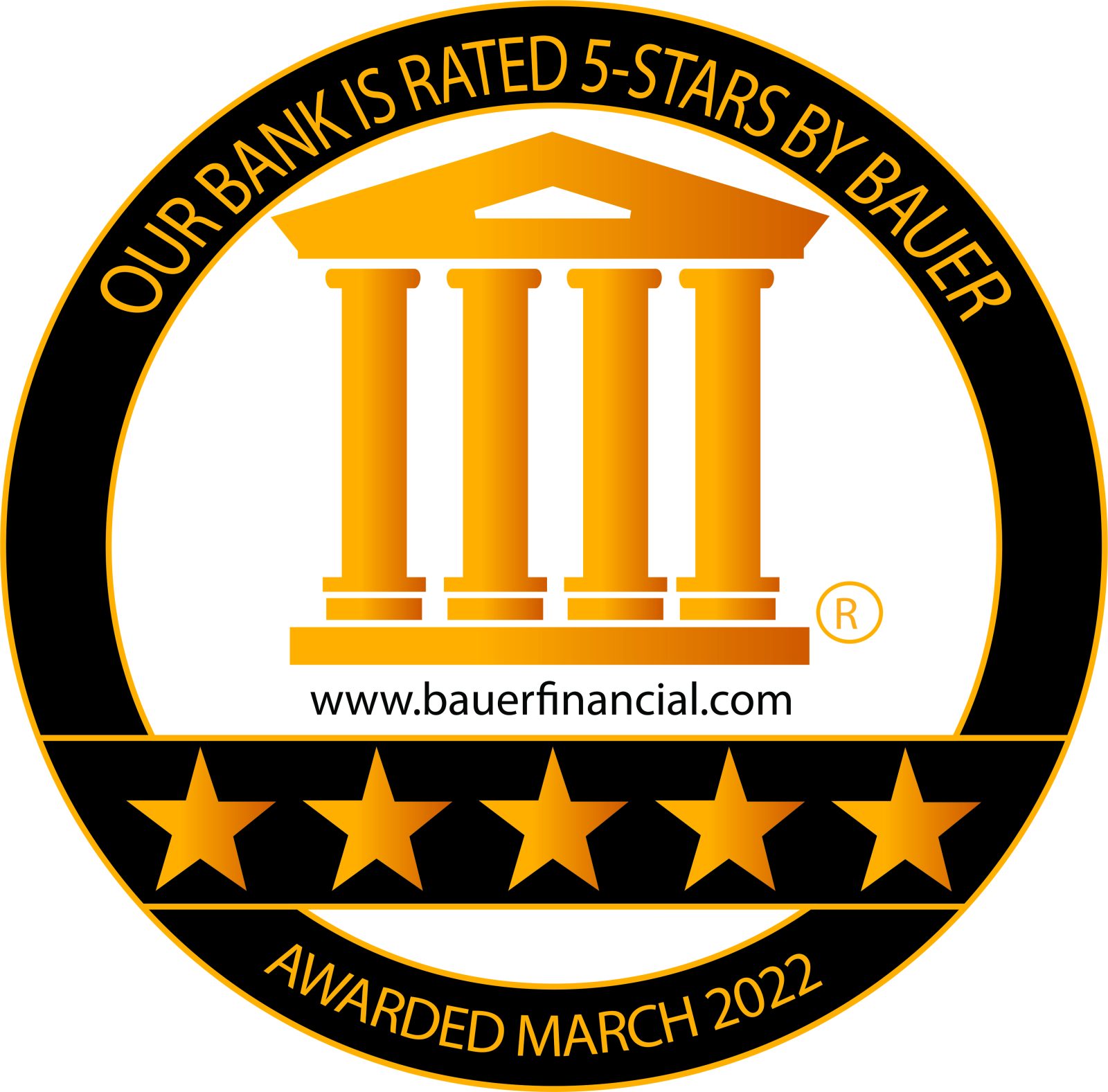 BauerFinancial 5-Star Rating 2023