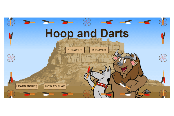 Hoop Darts Game Graphic