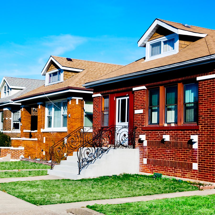 Row of Chicago Homes