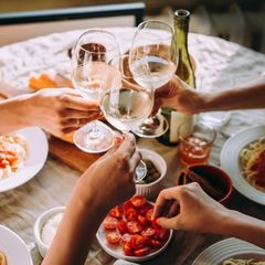 dinner with friends